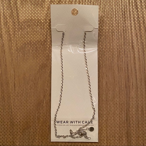 ‼️Pura Vida Silver Choker & Necklace Set‼️ - Picture 4 of 11